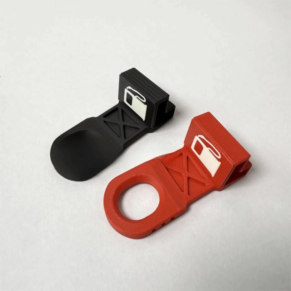 JB64 Fuel Tank Cap Extension Handle – Nylon Black & Red Fuel Cap Handle HIP