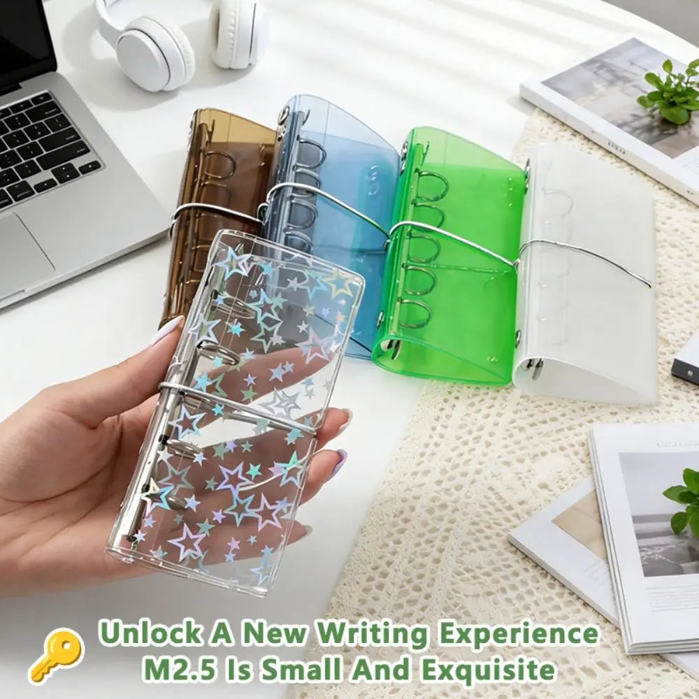 Transparent PVC Loose-Leaf Binder – Photo Card & Journal Organizer Loose-Leaf Binder HIP