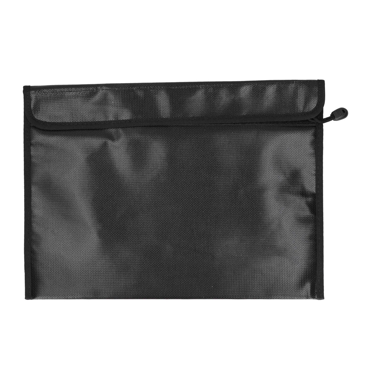 Fireproof Waterproof Safety Protection Bag Multifunction Storage Fireproof Bag for Storing Documents Cash Passport HIP black