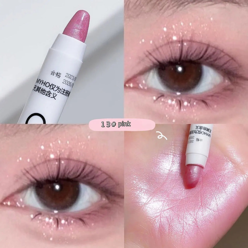 Lying Silkworm Pen Monochrome Brightening Highlight with Flash Eye Shadow Pen HIP