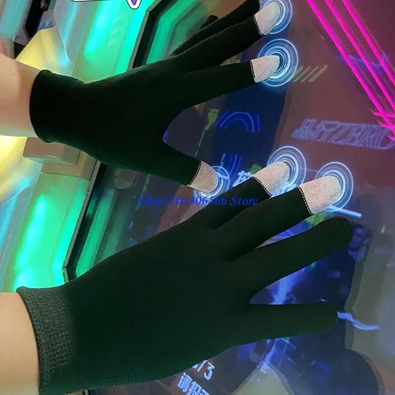 Sun Protective Touch Screen Gaming Gloves – Nylon, Sweat-Resist Touch Screen Gloves HIP