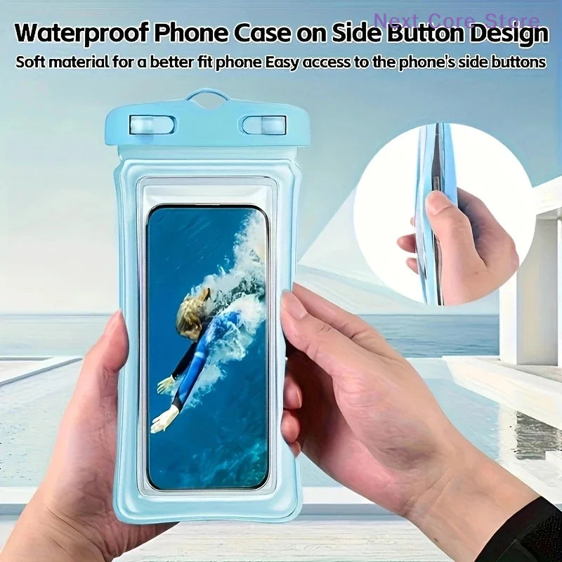Waterproof Phone Pouch with Lanyard – Touch Screen, Fits 7" Waterproof Phone Pouch HIP