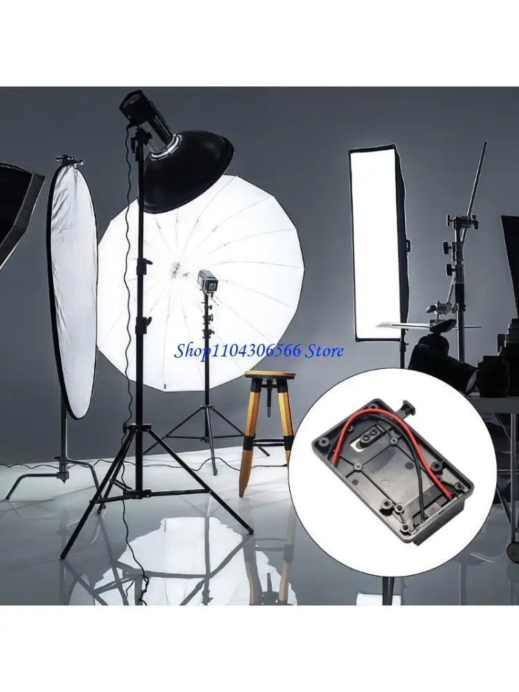 V Lock Mount Plate for Camera Fill Light – Aluminum Alloy Camera Light Mount HIP CN