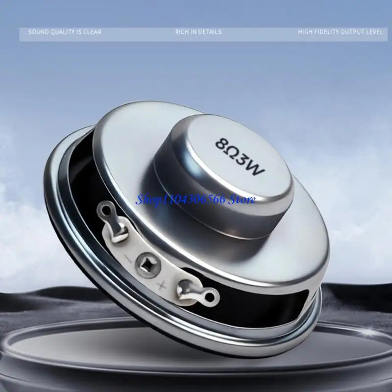 2-Inch Full Range Loudspeaker 5W – Neodymium, 8Ω, Rubber Edge Loudspeaker Driver HIP