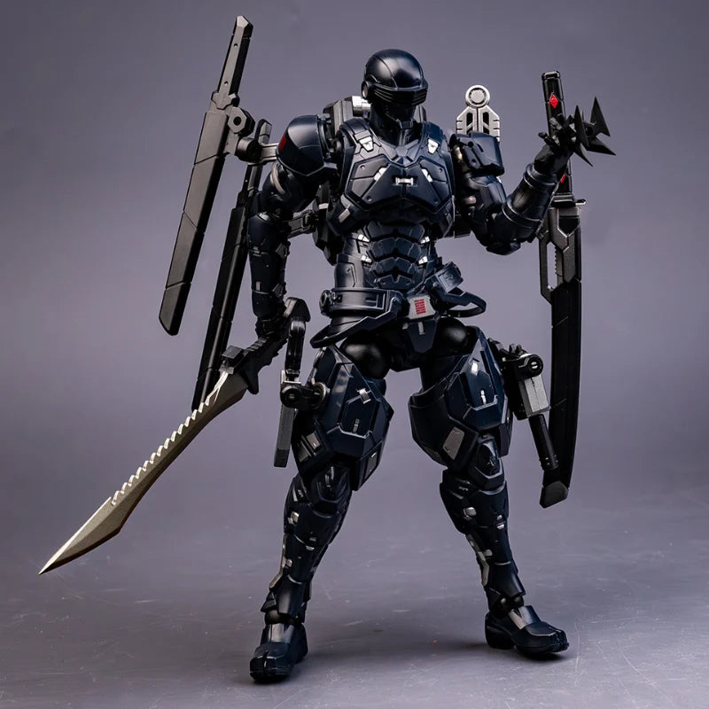 Black Warrior 2.0 Snake Eye SC001 Action Figure with Sword Collectible Action Figure HIP