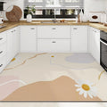 Large Waterproof PVC Kitchen Floor Mat – Non-Slip & Oil-Proof Kitchen Floor Mat HIP GU6884-P 1pc 100x150cm