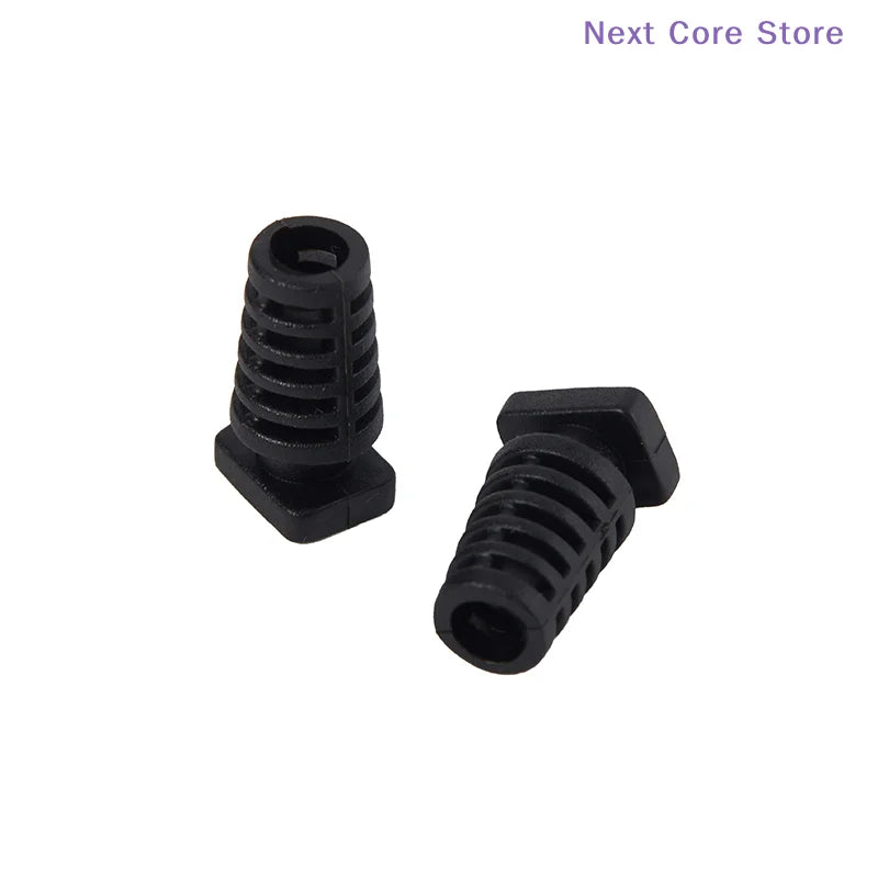 10-Pack 4.1mm Rubber Cord Boot Protectors – Cable Strain Relief Cable Strain Relief HIP