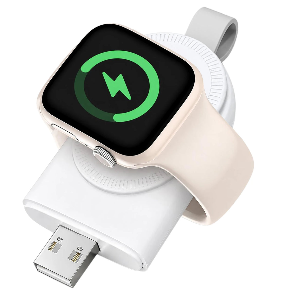 Mini Magnetic Wireless Apple Watch Charger USB & Type-C Wireless Watch Charger HIP