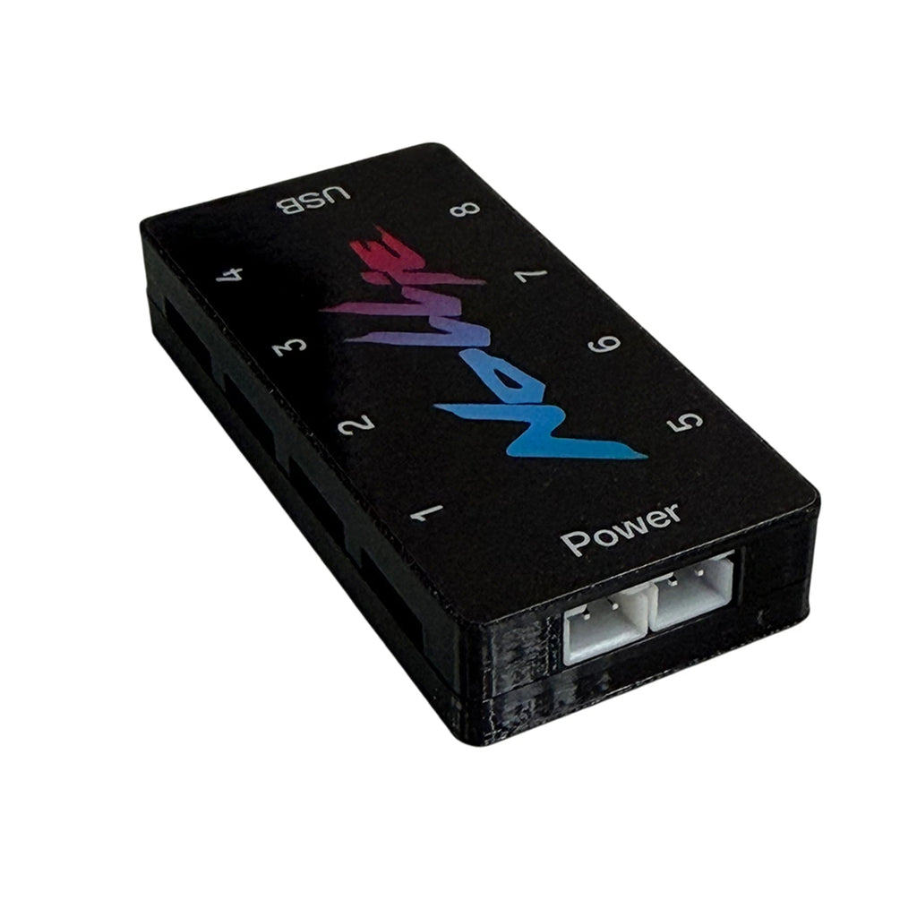 8/16-Way ARGB Splitter Hub – SignalRGB & OpenRGB 5V 3-Pin ARGB Controller Hub HIP