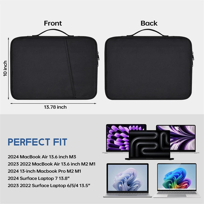 Shockproof Tablet Sleeve Bag 11–13" | iPad Pro & MacBook Tablet Sleeve Case HIP