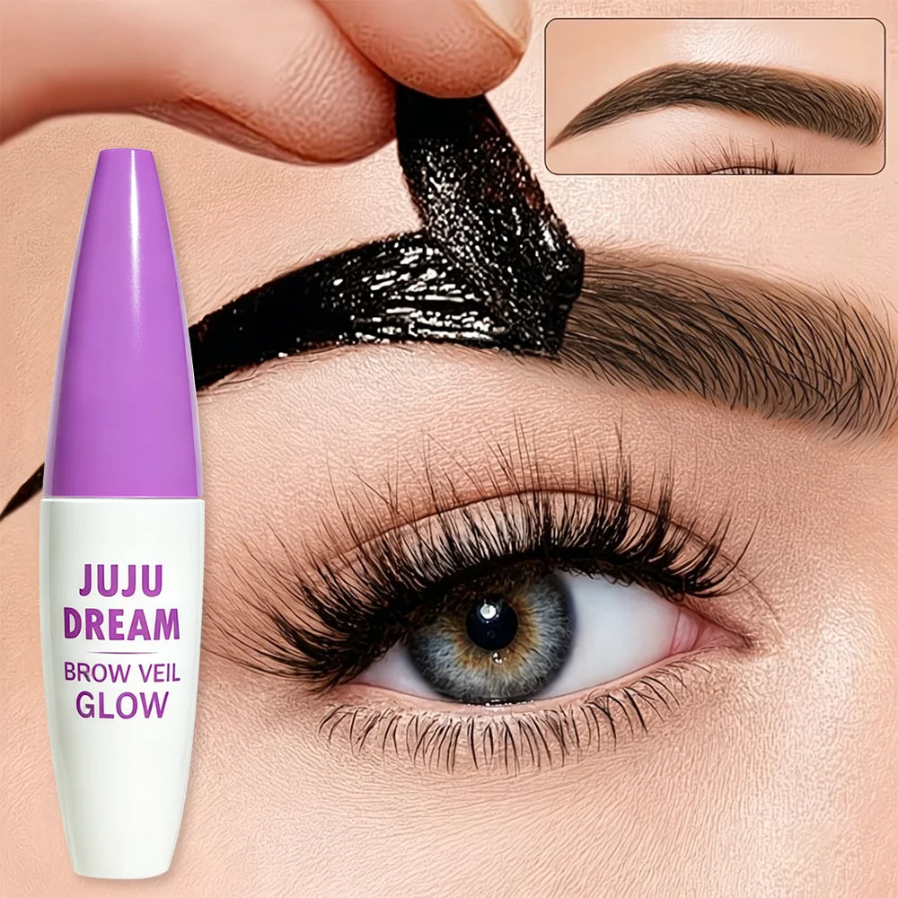 JUJU Dream Peel-Off Eyebrow Tint Gel – Waterproof Brow Tattoo Eyebrow Tint Gel HIP