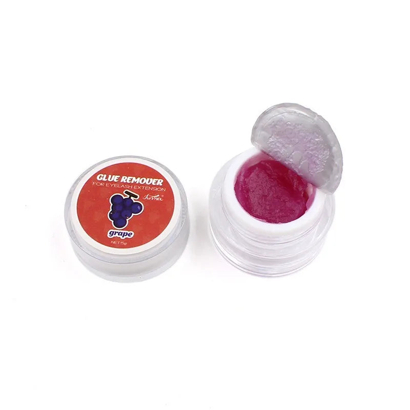 Multi Scent Eyelash Glue Remover Cream Fruit Floral Fragrance Lash Extension Removal Balm Gentle Adhesive Clean For Beauty Salon HIP 09 Grape