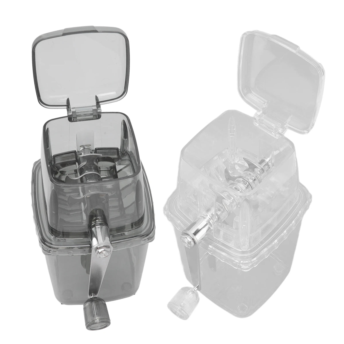 Hand Snow Cone Ice Machine Ice Crusher Manual Ice Crusher Small Portable Hand Operated Snow Cone Machine for Home HIP