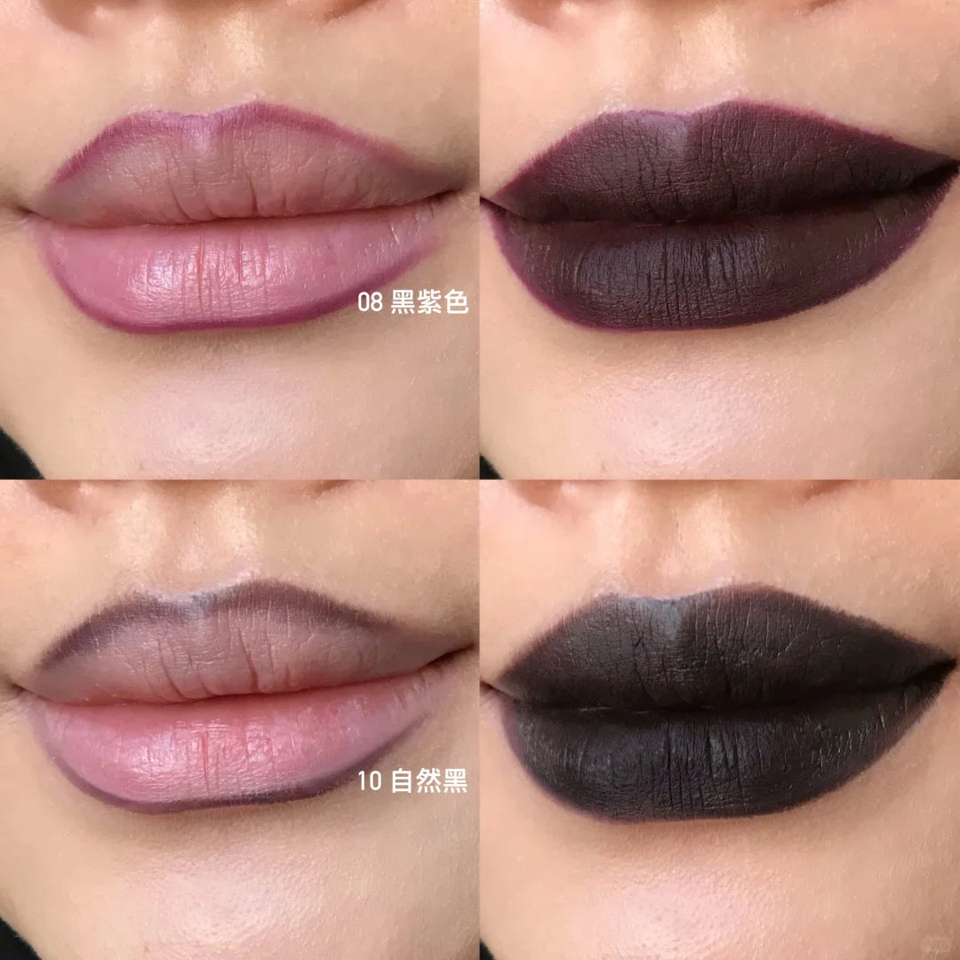 Kaleidos Dark Brown Lip Liner – Smooth, High-Pigment Matte Lip Liner Pencil HIP