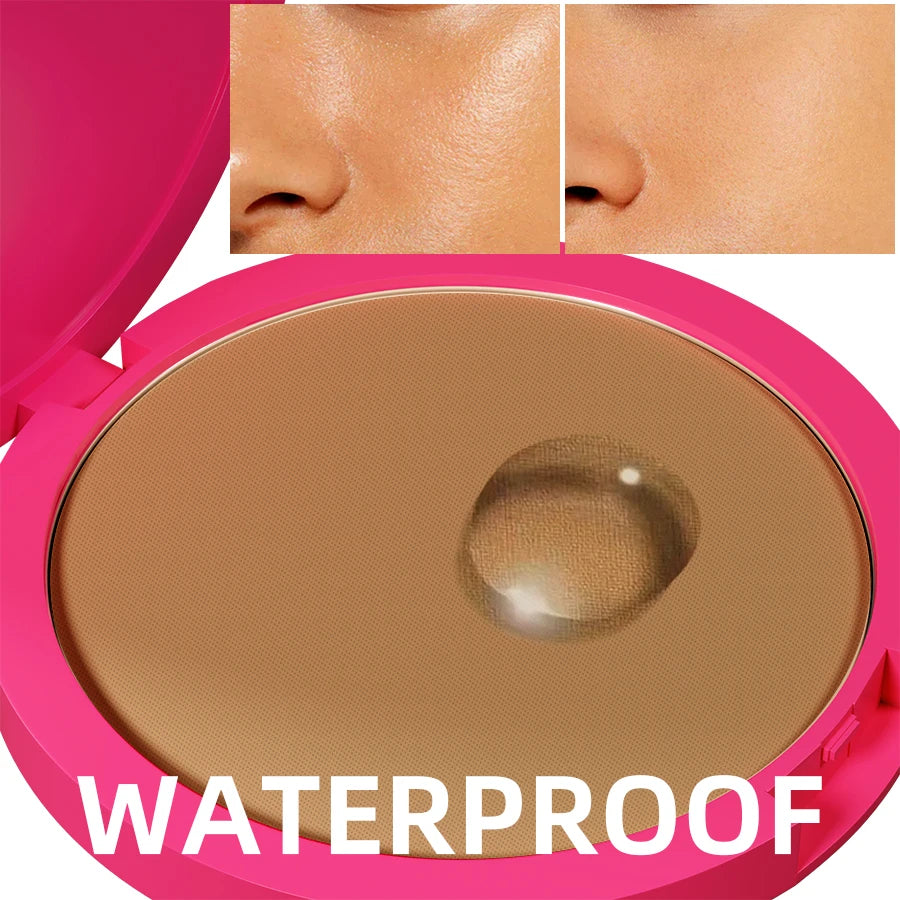 KAFURUX Matte Pressed Powder – Oil Control & Full Coverage Pressed Face Powder HIP