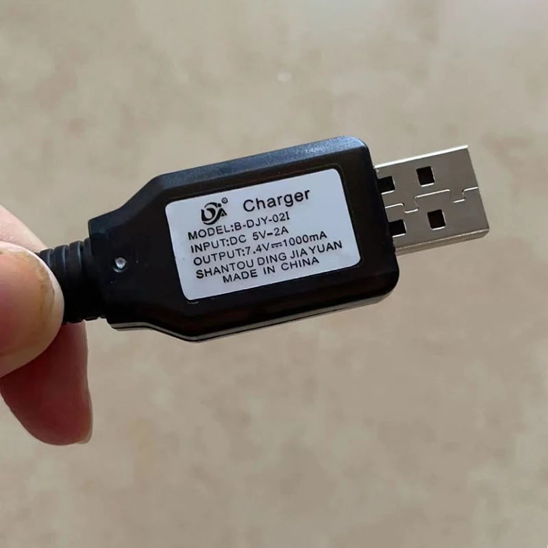 USB Li-ion Charger 7.4V 400mA – SM XH Plug RC Toys & Boats RC Battery Charger HIP