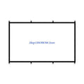 16:9 Portable Projection Screen 84–120in | D-Clip Setup Projection Screen HIP 100 inch CN