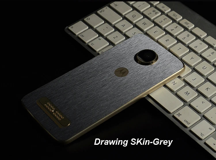 Motorola Moto Back Skin Sticker – Carbon Fiber & Matte PVC Phone Back Skin HIP Drawing Skin Grey G5
