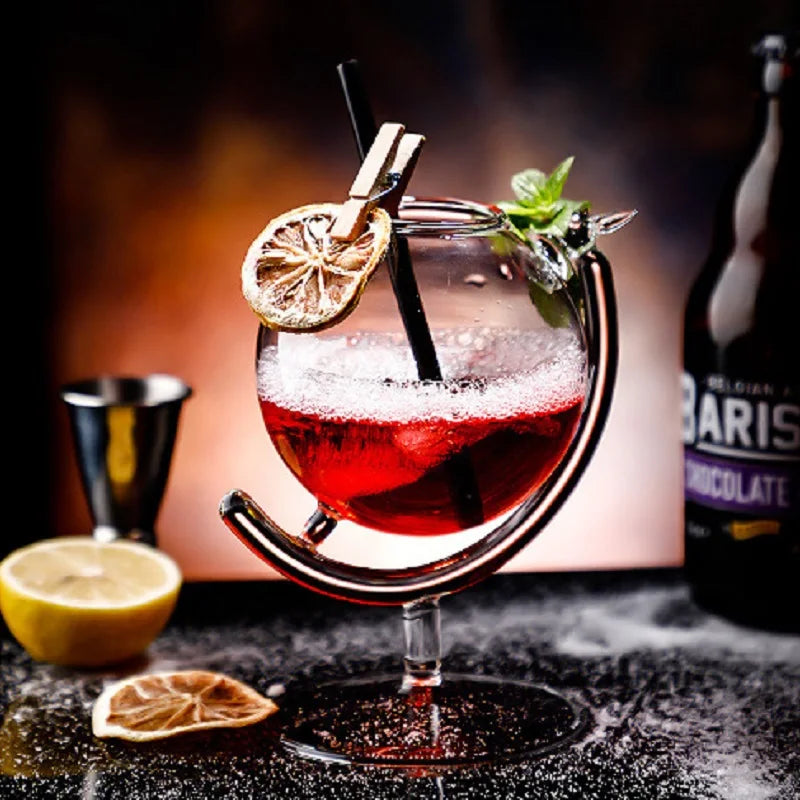 330ml Globe Cocktail Glass – Lead-Free Martini Cup | Bar & Party Cocktail Glass HIP