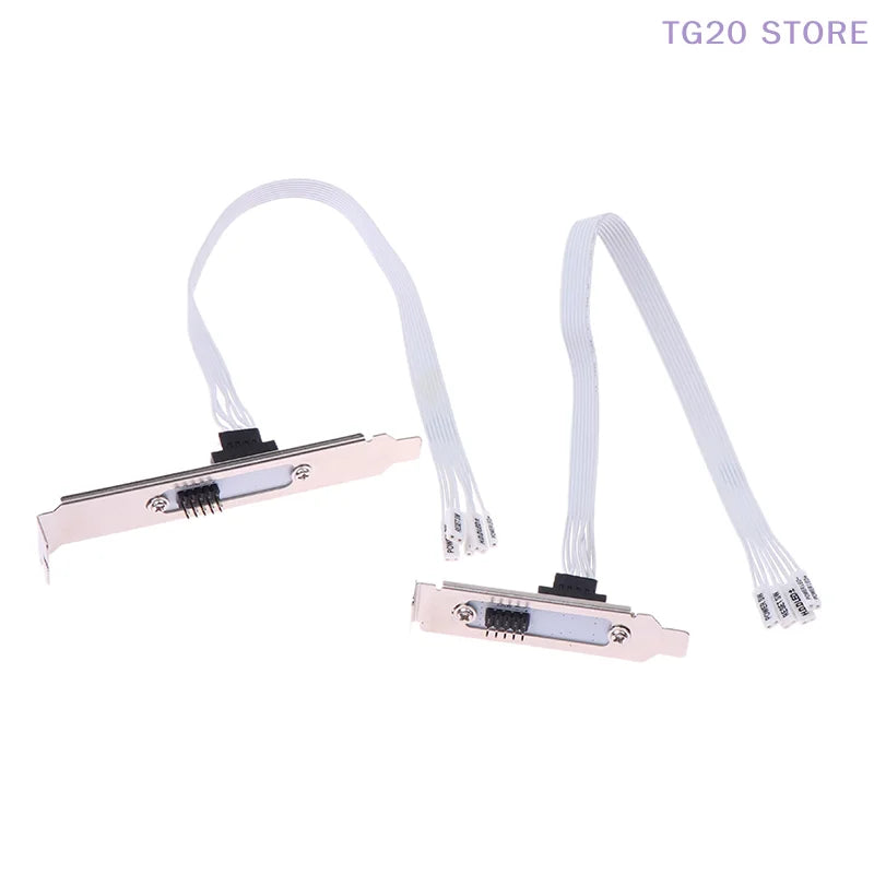 External PC Power Switch Button & Extension Cable | PCI Baffle PC Power Switch HIP