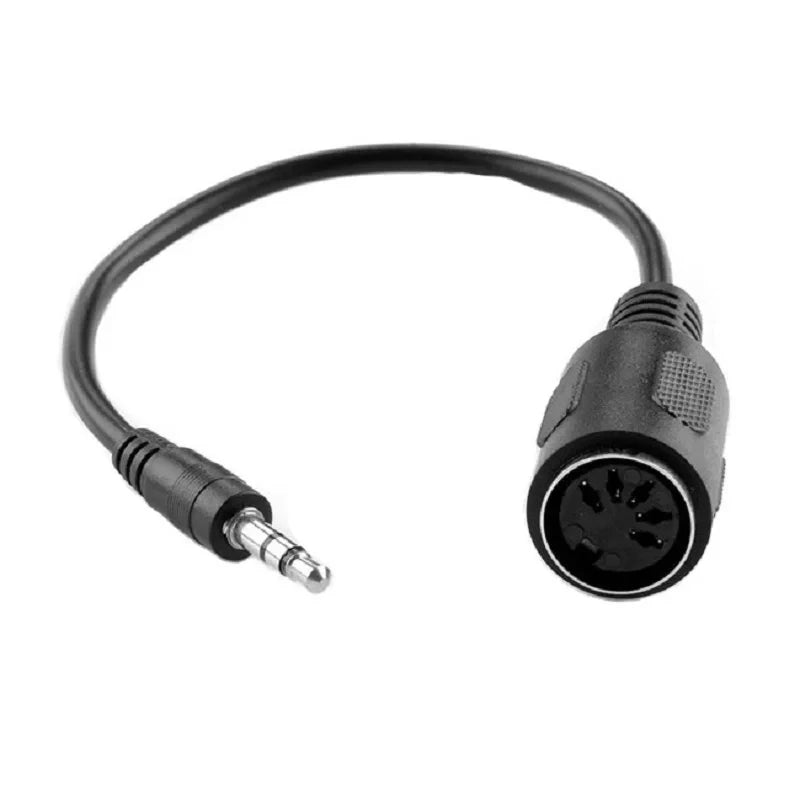 3.5mm TRS to MIDI 5-Pin DIN Female Audio Adapter | Type A & B Audio Adapter HIP