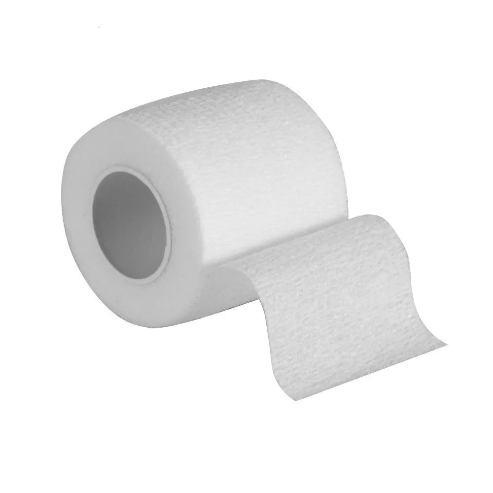 8-Color Elastic Self-Adhesive Gauze Bandage – Sports Wrap Sports Bandage Wrap HIP White 5cm x 4.5m