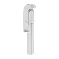 Extendable Selfie Stick with Bluetooth Remote & LED Light Selfie Stick HIP White 0.7 meters without l CN