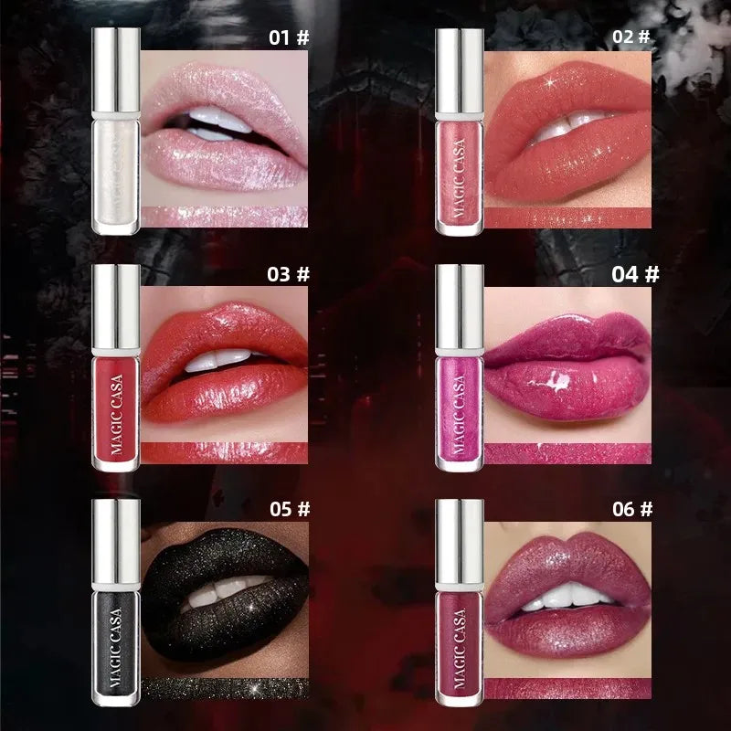 Vampire Lip Gloss – Diamond Pearlescent, Waterproof & Long-Lasting Lip Gloss HIP