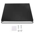 Countertop Storage Slider Space Saving Sturdy and Stable Microwave Oven Sliding Tray Wide Compatibility for Kitchen Appliances HIP black