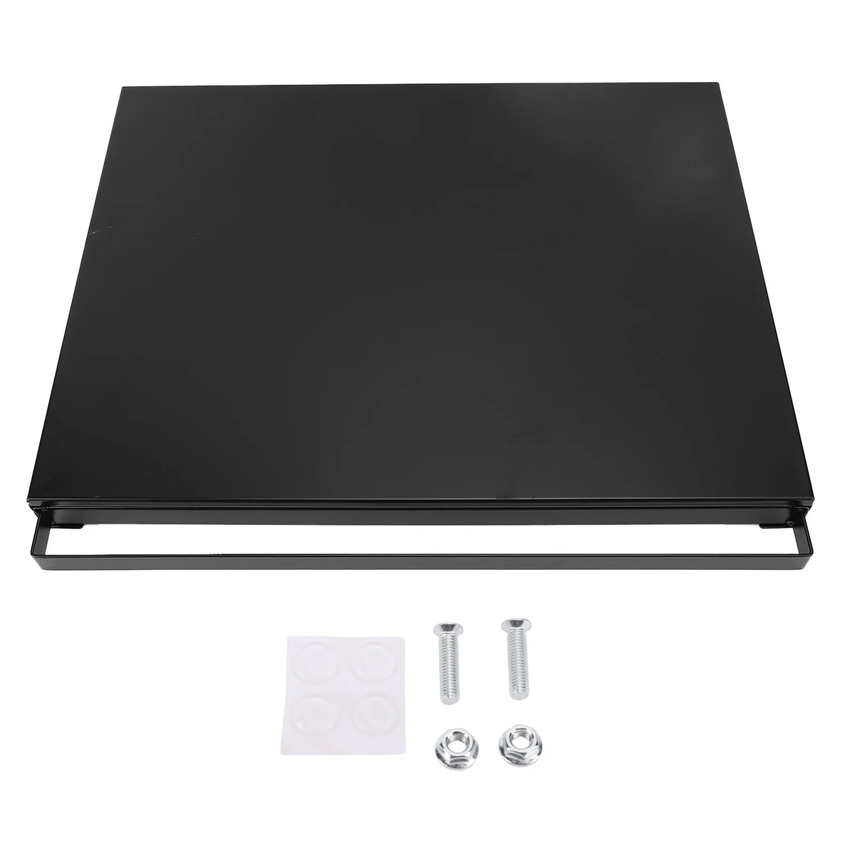 Countertop Storage Slider Space Saving Sturdy and Stable Microwave Oven Sliding Tray Wide Compatibility for Kitchen Appliances HIP black