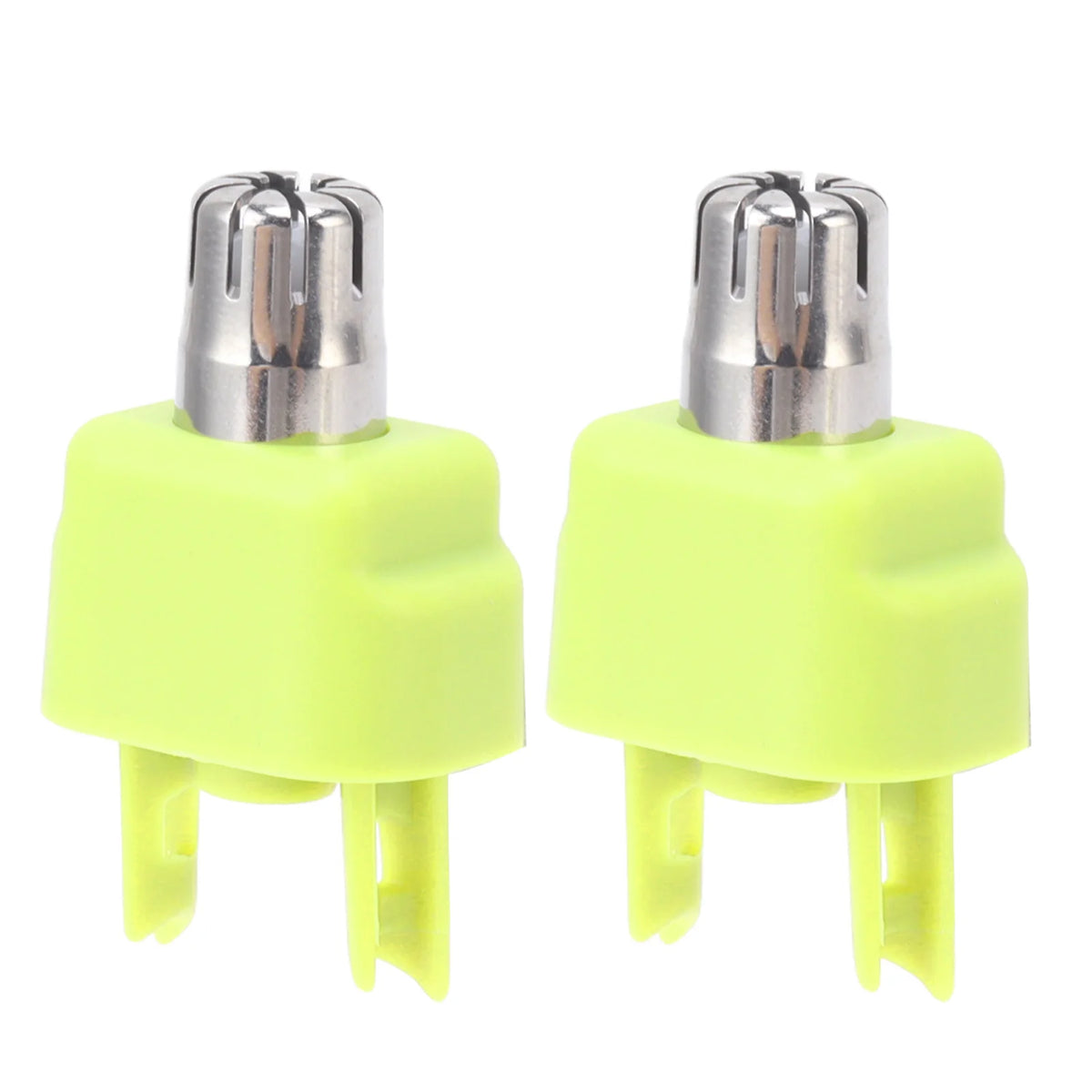 2pcs Nose Hair Trimmer Replacement Head Ear Hair Trimmer Head Quick Protective Cover for QP220 QP2515 for QP2520 QP6510 QP6530 HIP green