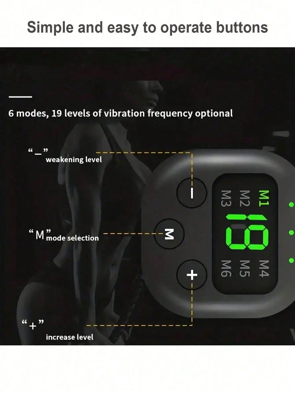 Electric Waist & Body Shaping Massager Belt | USB Rechargeable Body Shaping Massager HIP