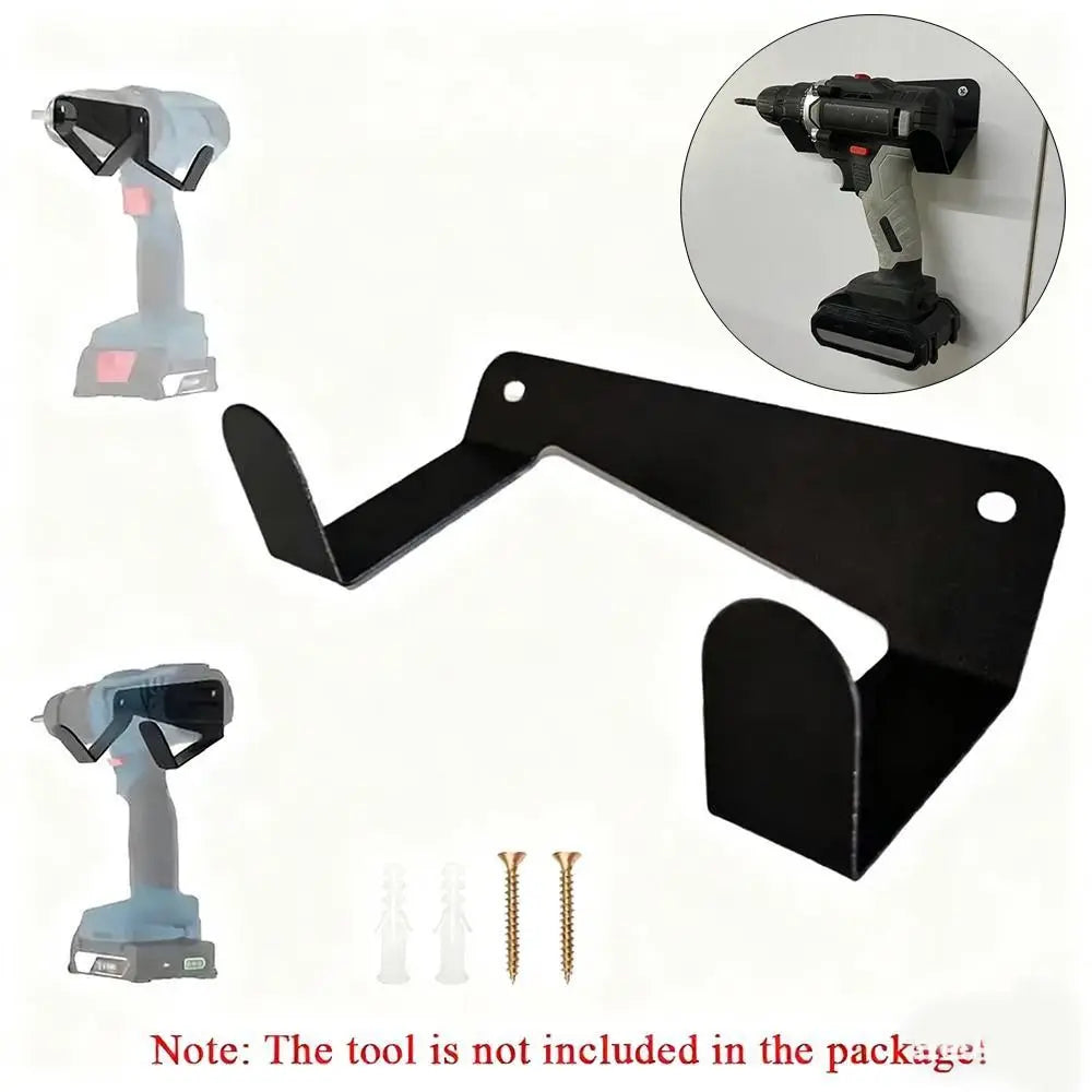 Wall Mounted Metal Drill & Tool Holder Storage Rack Wall Tool Holder HIP