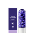Purple Toothpaste Tablets & Mint Mouthwash Sachet Travel Kit Travel Oral Care Kit HIP 1Box-30pcs