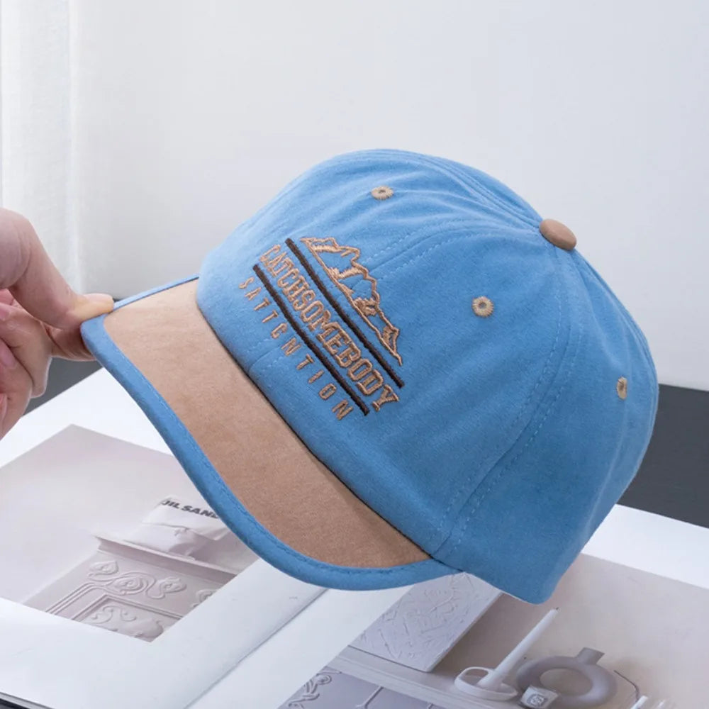Korean Short Brim Baseball Cap – Unisex UV Trucker Hat Baseball Cap HIP