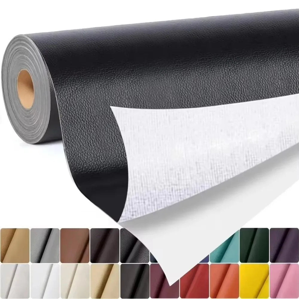 Self-Adhesive PU Leather Repair Patch 50×137cm – 10 Colors Leather Repair Patch HIP