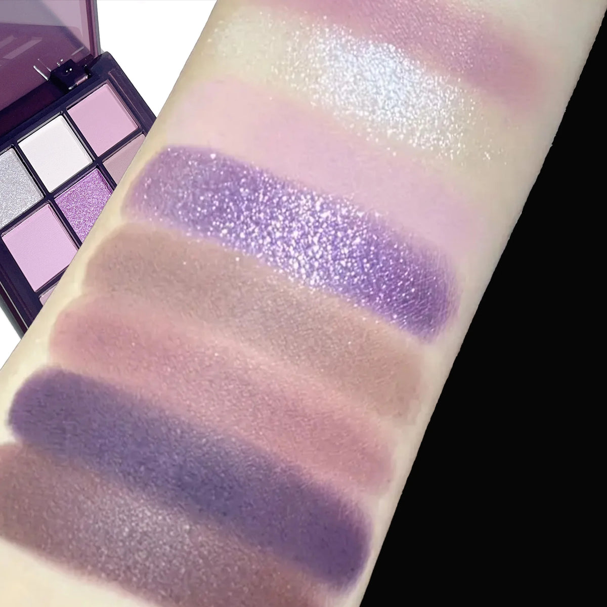 JUJU Dream 9-Color Purple Eyeshadow Palette – Shimmer & Matte Eyeshadow Palette HIP