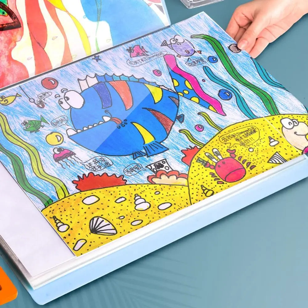 Diamond Painting Storage Book A3 – 60 Clear Pocket Pages Craft Storage Album HIP