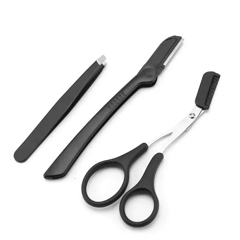 RUZOFO 3-Piece Eyebrow Trimmer Set – Safety Shaver Kit Eyebrow Trimmer Set HIP