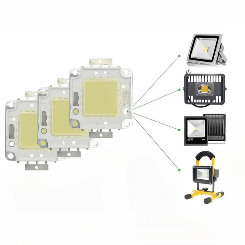 LED COB Chip 10W–100W High Brightness DIY Flood Light LED COB Chip HIP