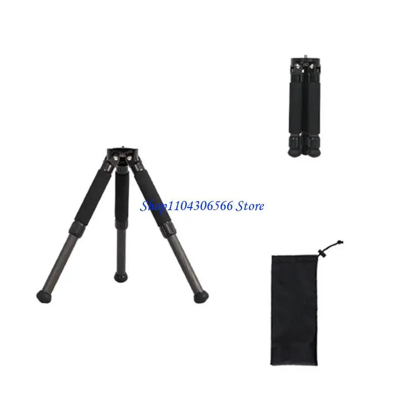 Foldable Camera Tripod with Equatorial Mount – Wide Compatible Camera Tripod Stand HIP