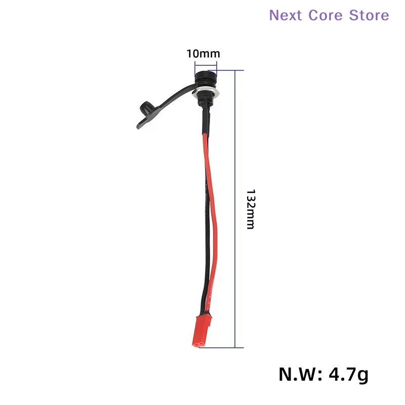 KuKirin G3 G4 Replacement Charger Port – DC 5.5x2.1mm Scooter Charger Port HIP