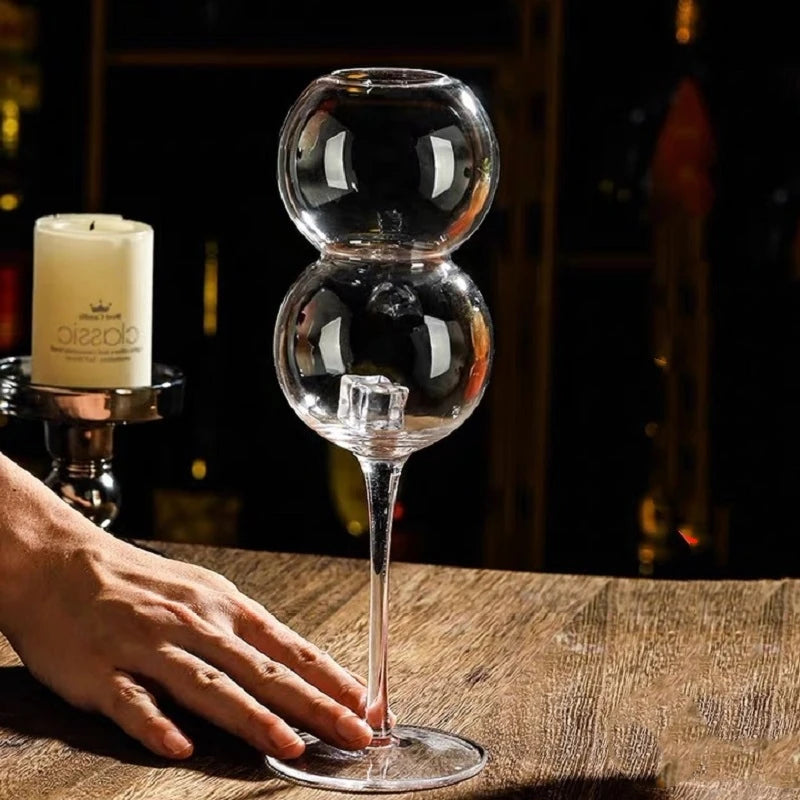 470ml Bubble Ball Goblet – Cocktail, Champagne & Wine Glass Cocktail Goblet Glass HIP