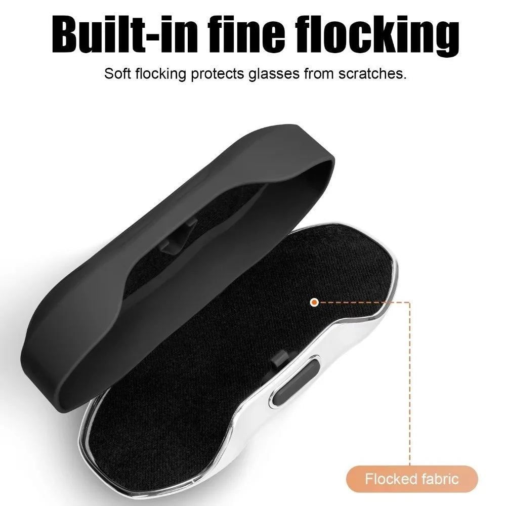 Car Sun Visor Glasses Holder – Anti-Shake Press-Open Box Car Visor Organizer HIP