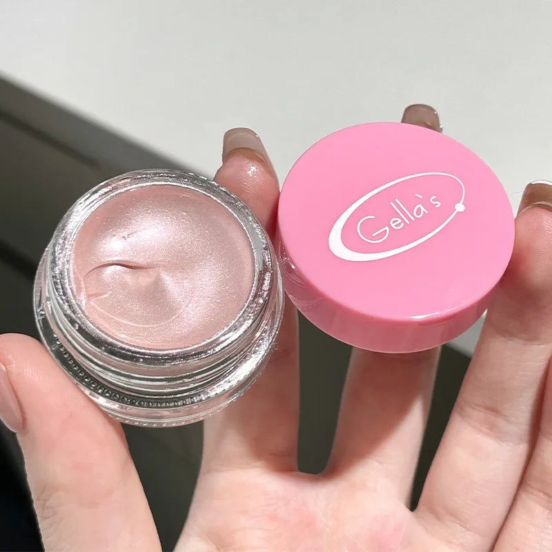 Pearl Glitter Mashed Potatoes Eye Shadow Gel Cream Liquid Highlighter Face Body Diamond Brighten Shimmer Natural Contour Makeup HIP