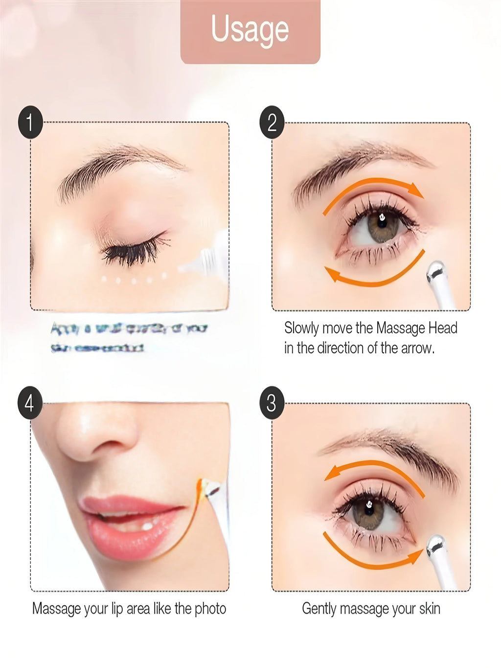 Electric Vibration Eye Massager Pen – Anti-Aging Eye Care Eye Massager Pen HIP
