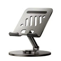 Foldable Aluminum Tablet & Phone Stand – 360° Adjustable Mount Tablet Phone Stand HIP GRAY