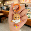 Bubu & Dudu Panda Cartoon Keychain Set – 2 Pcs x10 Anime Keychain Set HIP A