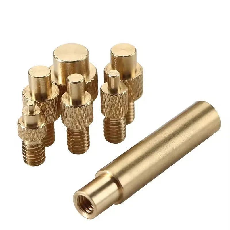 Brass Heat Insert Nut Tips M2–M8 | 7-Pc 3D Printer Kit Heat Insert Tool Kit HIP