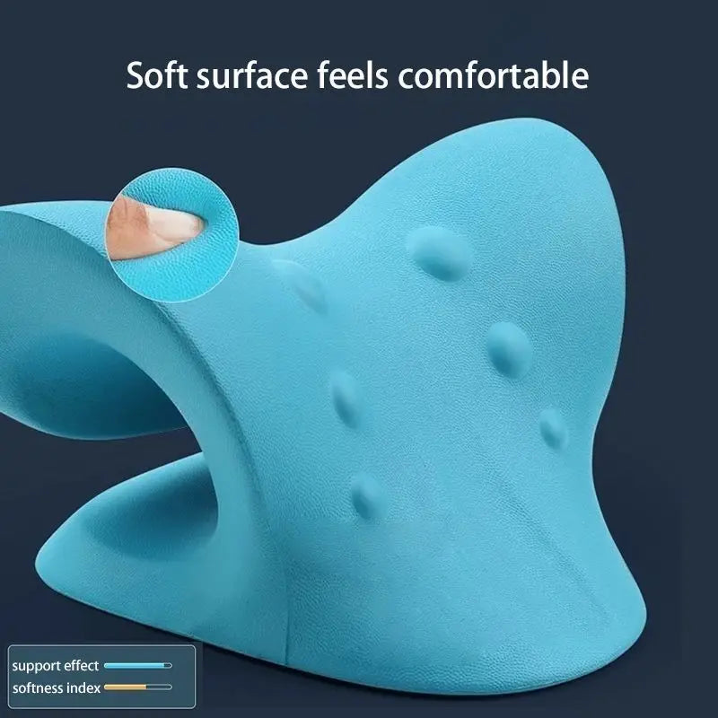 Cervical Neck Stretcher Traction Pillow – Shoulder Relaxer Cervical Traction Pillow HIP